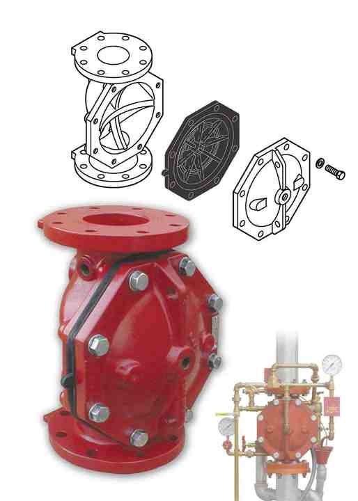 Flange Deluge Valve And Zsfm Pre-action Alarm System