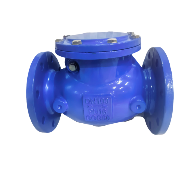 H44T-16Q DN200 Swing Flange Check Valve Water Odm Normal Temperature General Flange 304 H44h 8 Inch