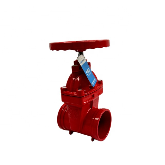 Grooved soft seal gate valve Grooved soft seal gate valve