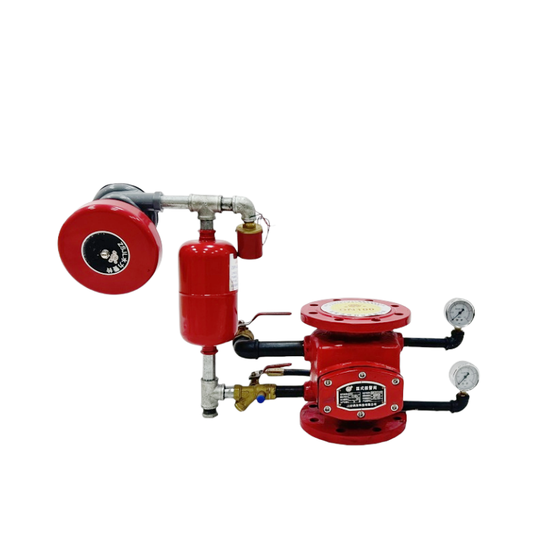 Wet alarm check valve